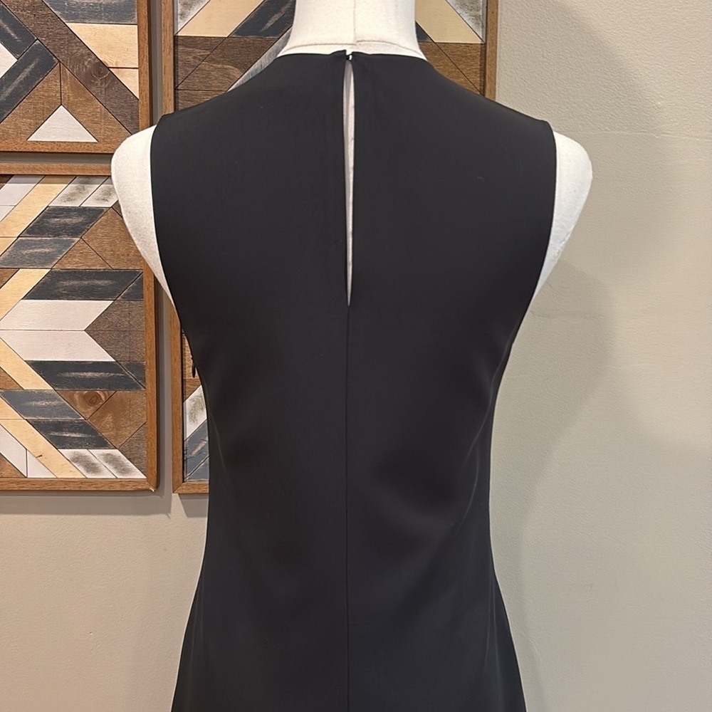 Ralph Lauren Collection 2-Piece Silk Blend Sleeveless Dress with Long Vest sz 4 - Picture 6 of 16